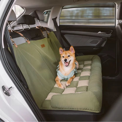 Deluxe Dog Car Seat Bed – Travel in Safety, Lounge in Style